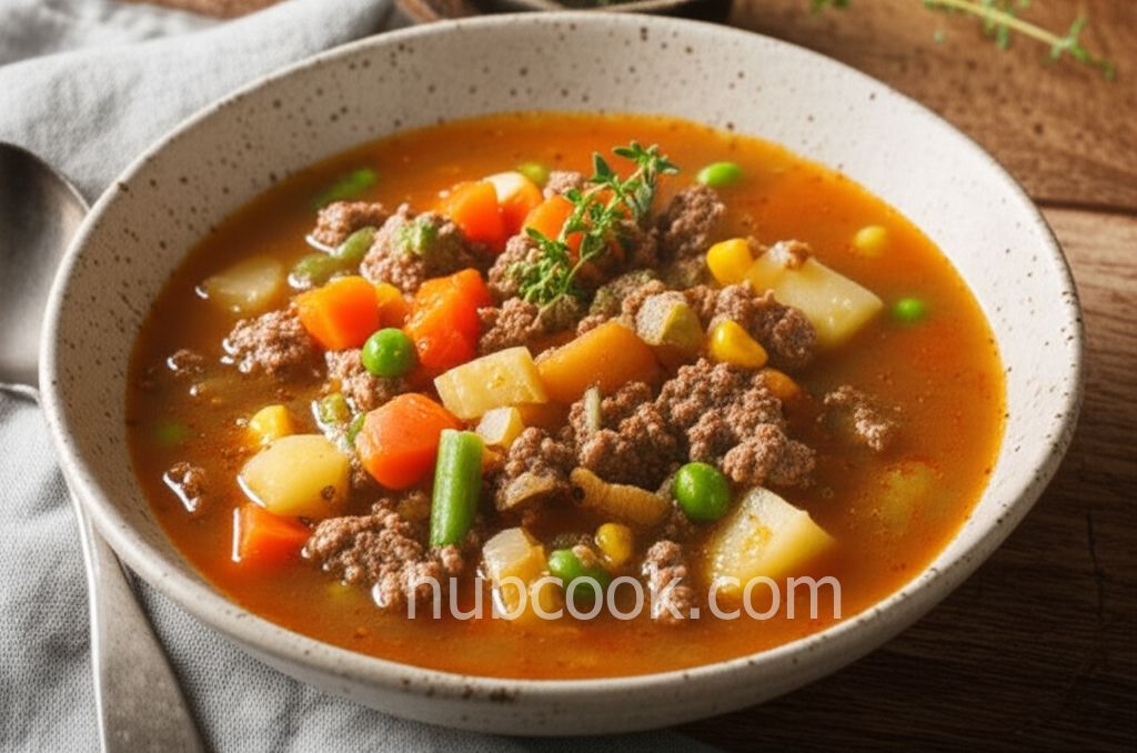 Easy Vegetable Beef Soup