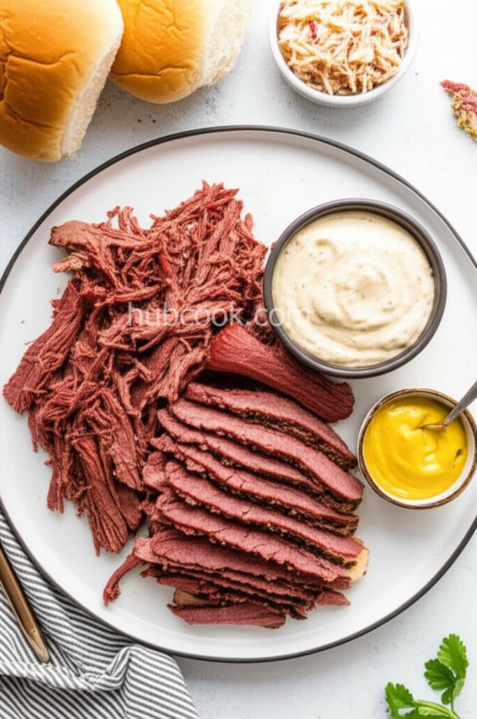 Slow Cooked Corned Beef for Sandwiches