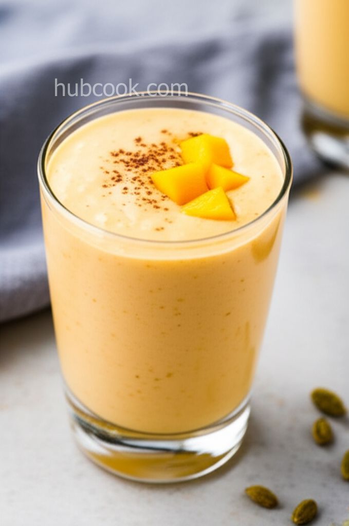 Spiced Mango Lassi