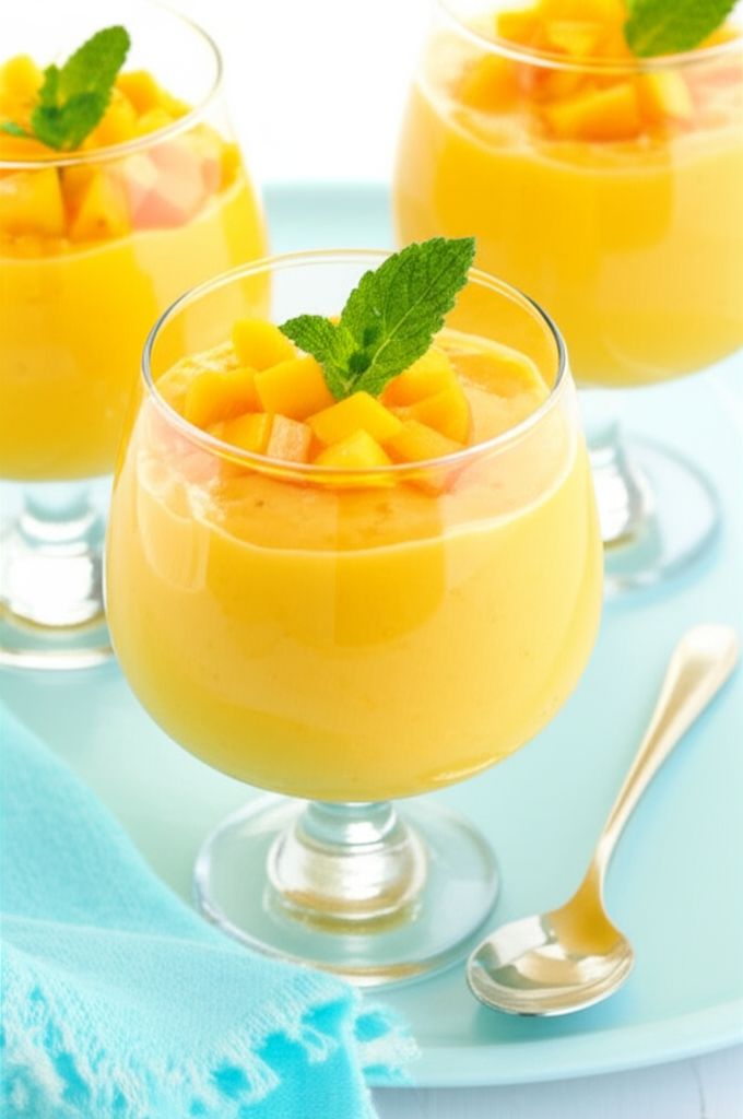 Tropical Mango Mousse
