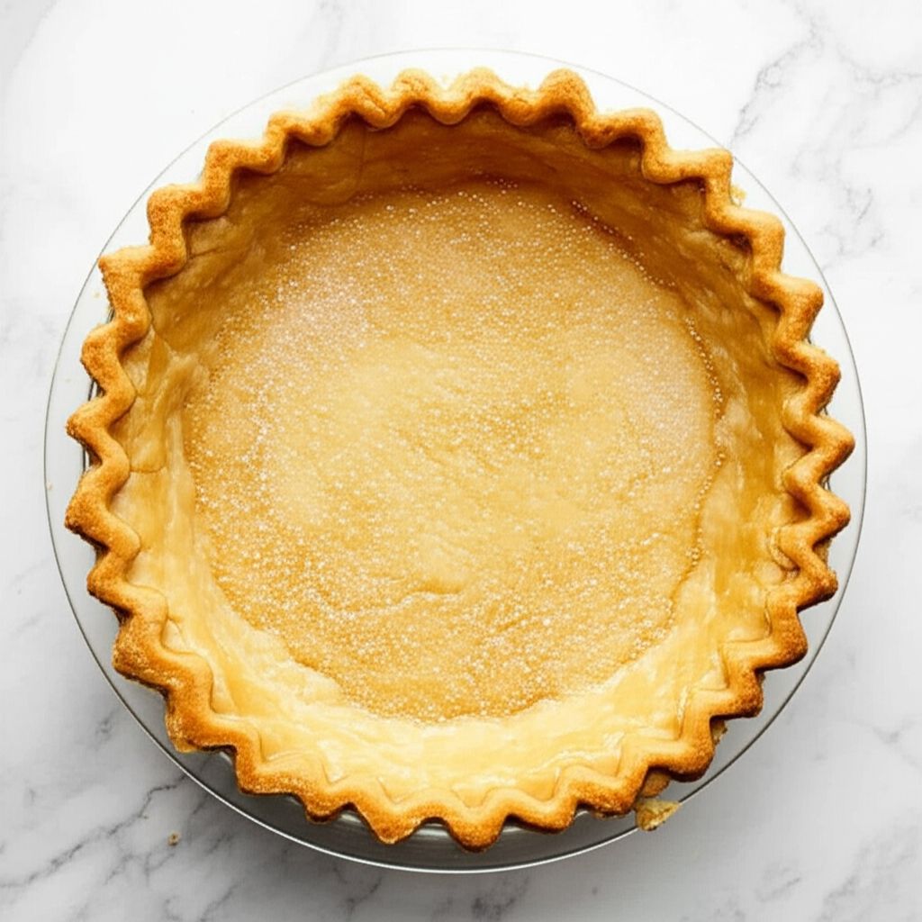 Vinegar and Egg Crust