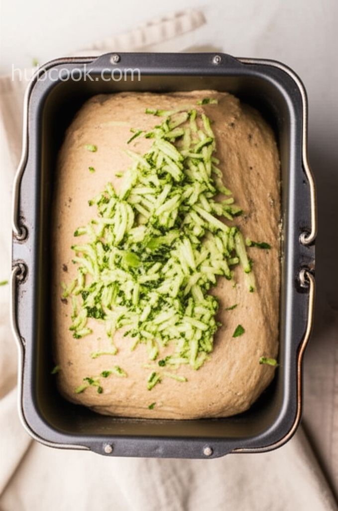 Whole Wheat Zucchini Herb Bread