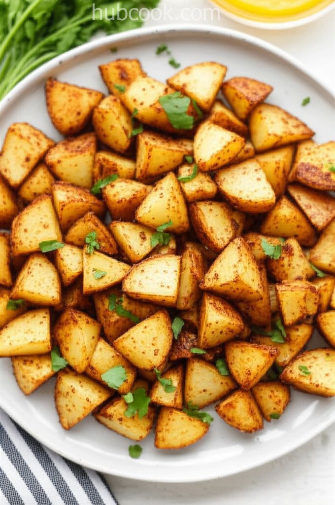 Air Fryer Seasoned Breakfast Potatoes