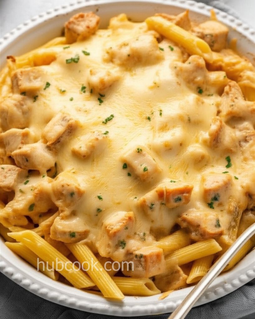 Baked Chicken Alfredo