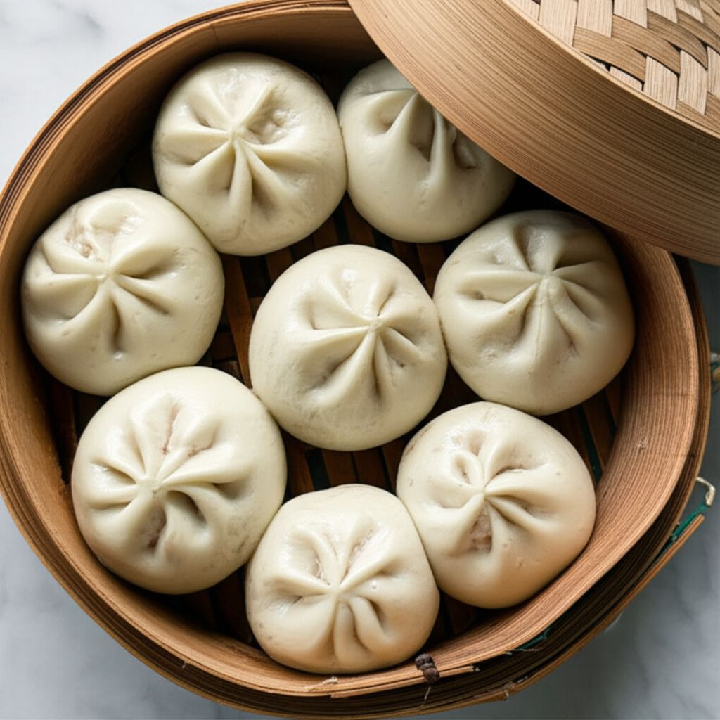 Char Siu Bao (Steamed BBQ Pork Buns)