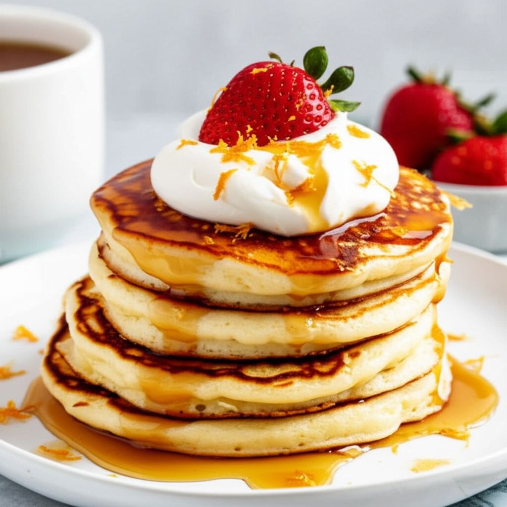 Creamsicle Pancakes