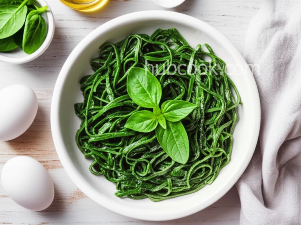 Homemade Spinach Pasta