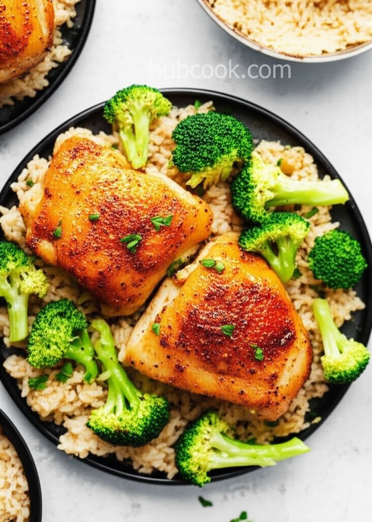 Instant Pot Chicken, Broccoli, and Rice