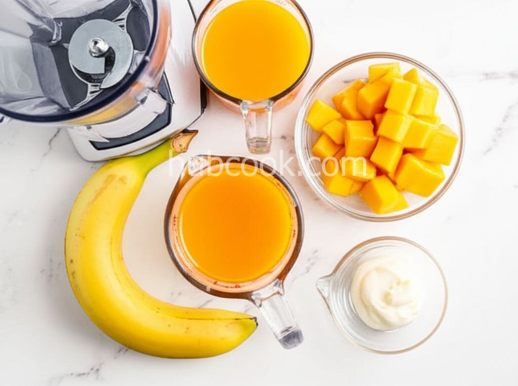 Mango Banana Smoothie