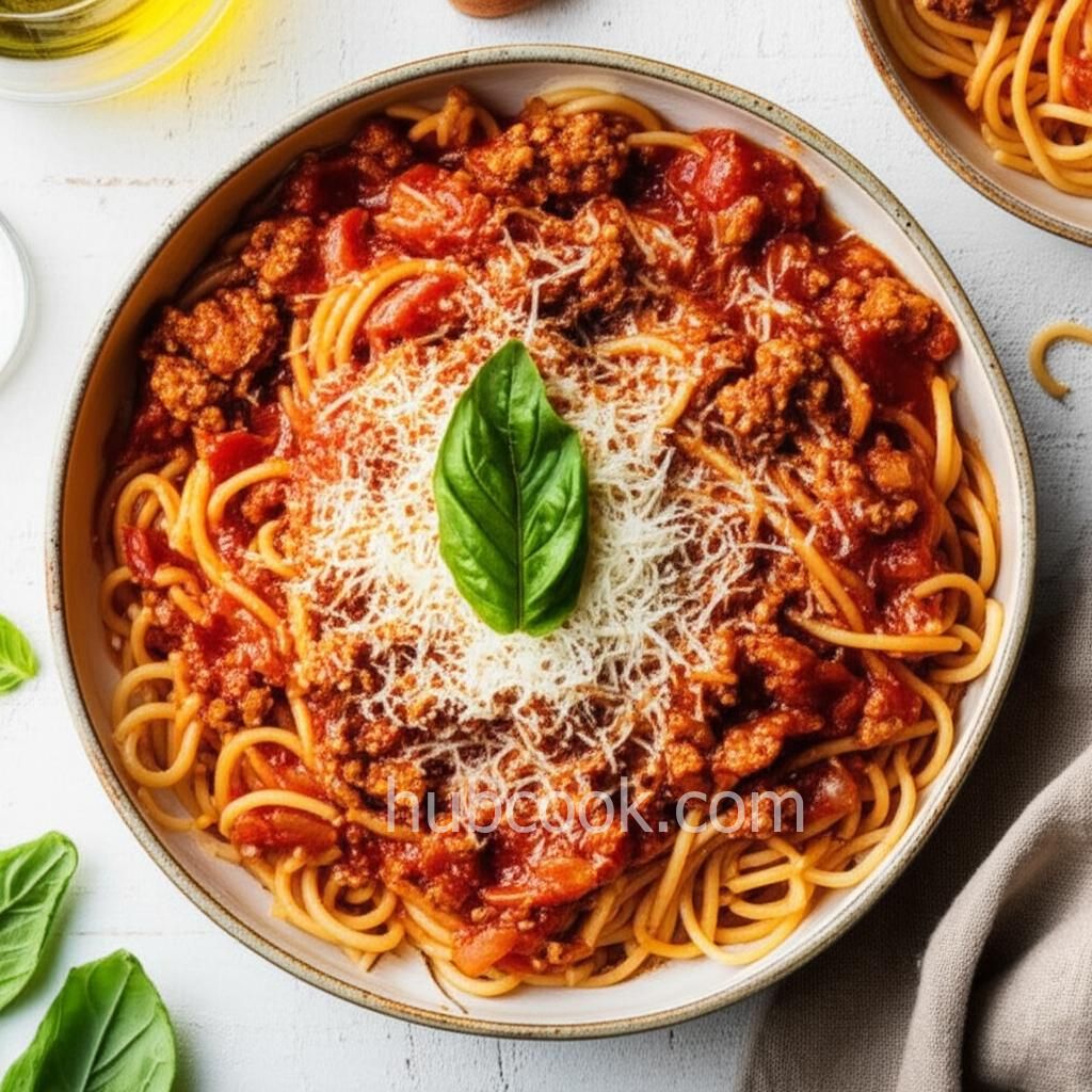One-Pot Spaghetti with Meat Sauce