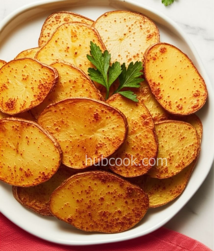 Oven-Baked Potato Slices