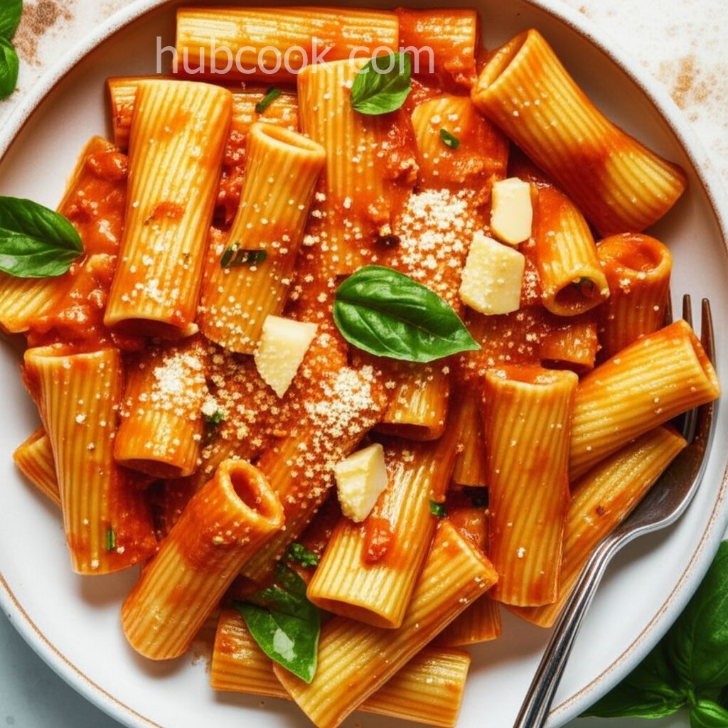Rigatoni al Segreto (Rigatoni with Secret Sauce)