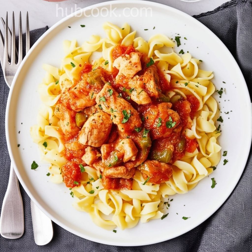 Scarlett's Chicken Cacciatore