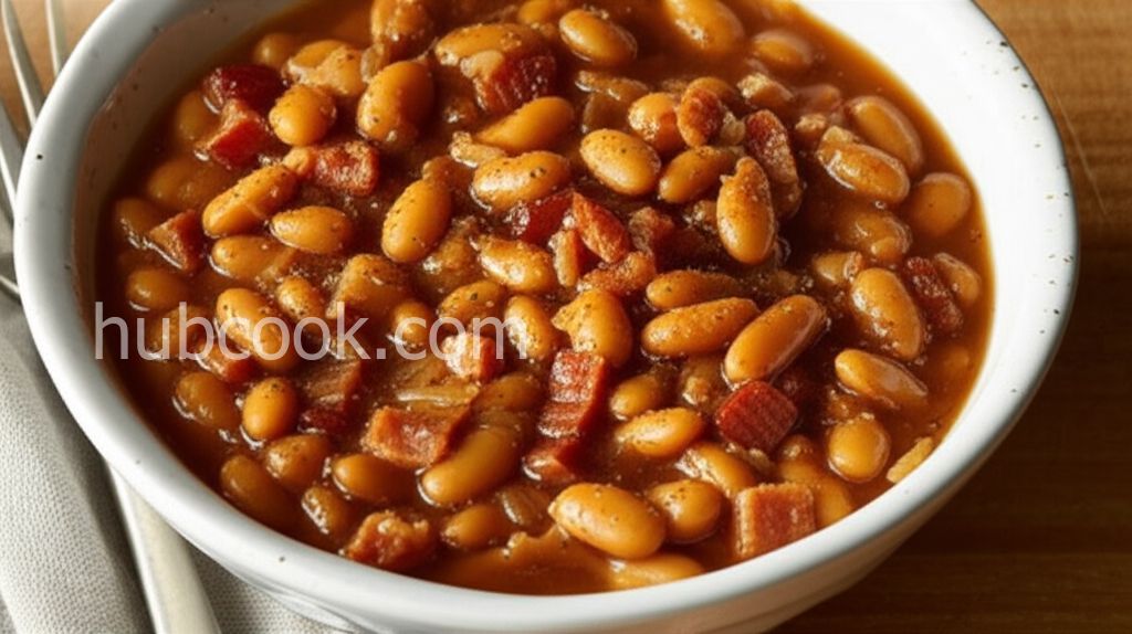Slow Cooker Baked Beans