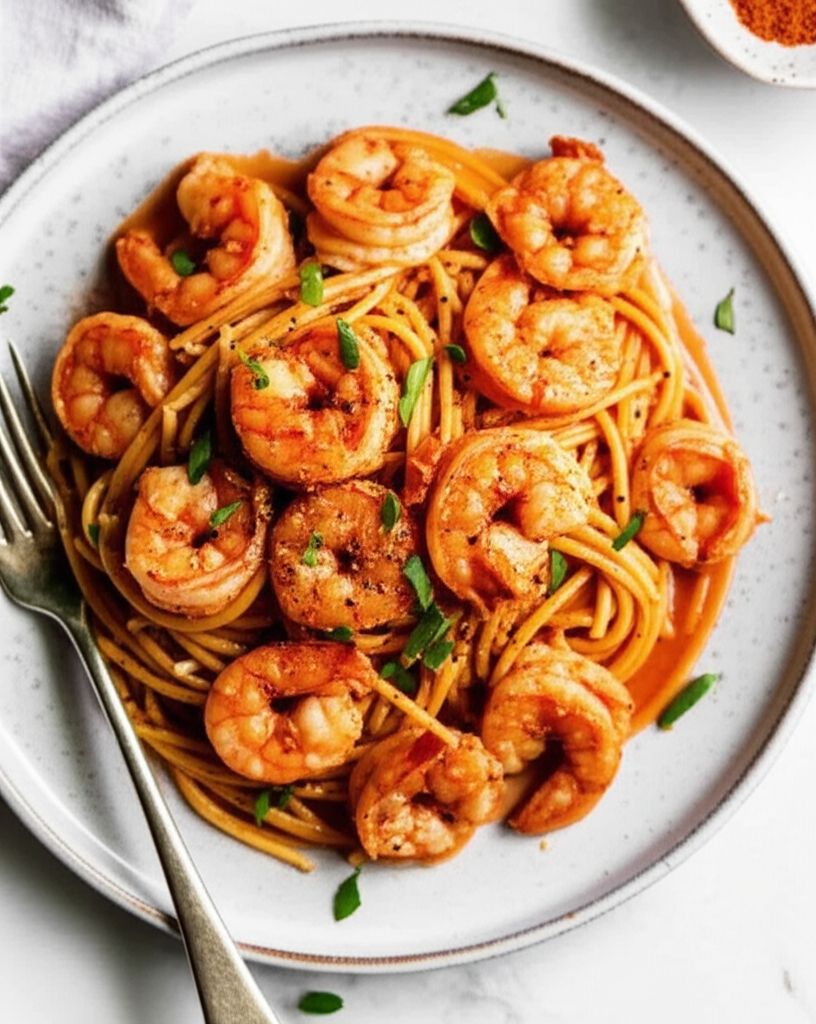 Bang Bang Shrimp Pasta
