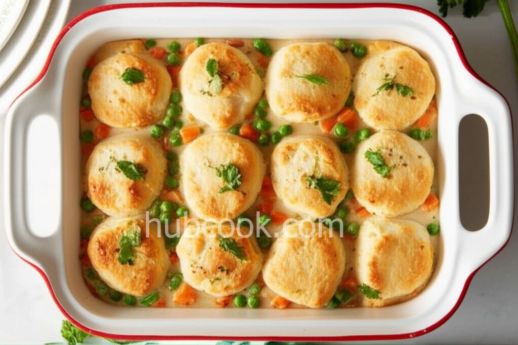 Chicken Biscuit Pie