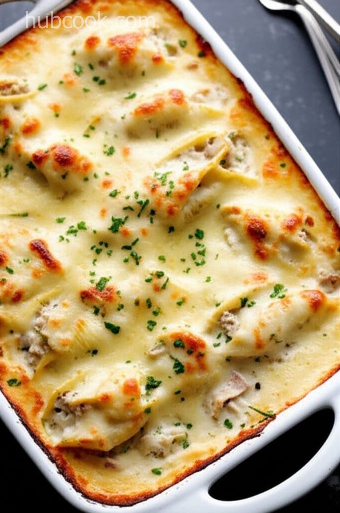 Clams Casino Stuffed Pasta Shells