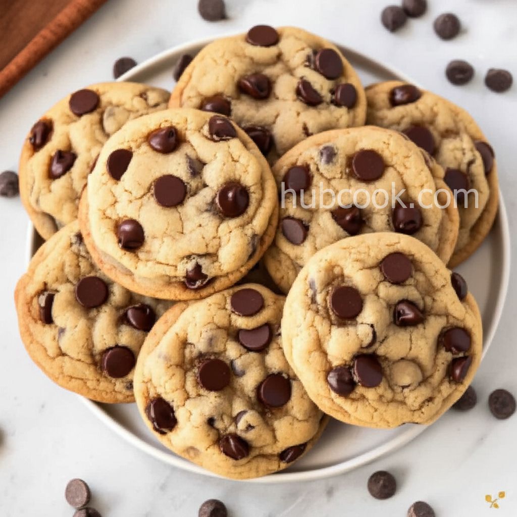 Easy Soft Chocolate Chip Cookies