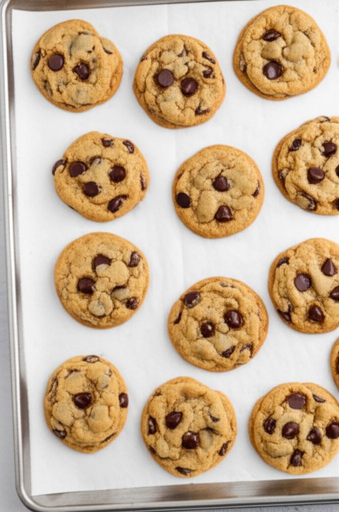 Eggless Chocolate Chip Cookies
