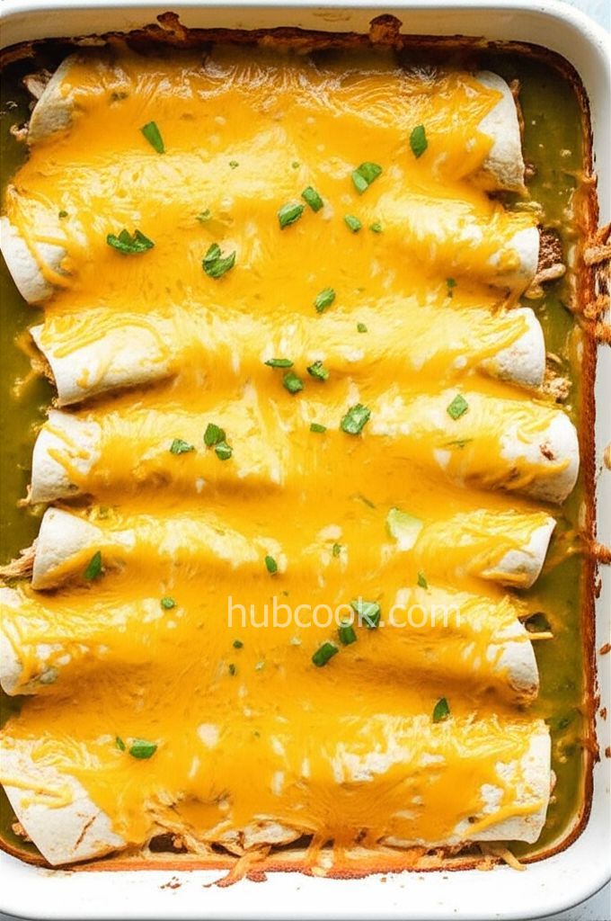Green Chicken Enchilada