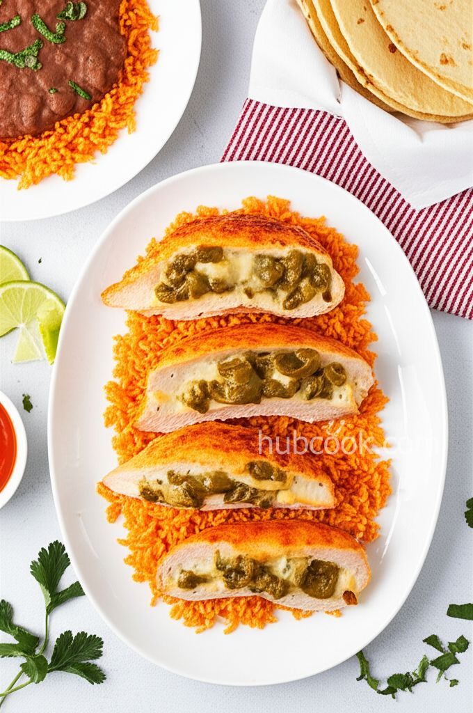 Green Chili and Cheese Chicken