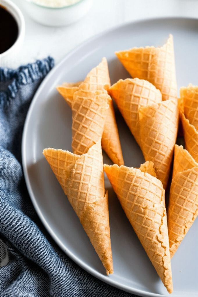 Homemade Ice Cream Cones