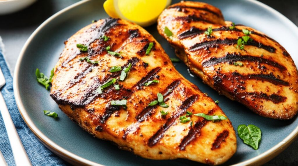 Lemon Basil Grilled Chicken