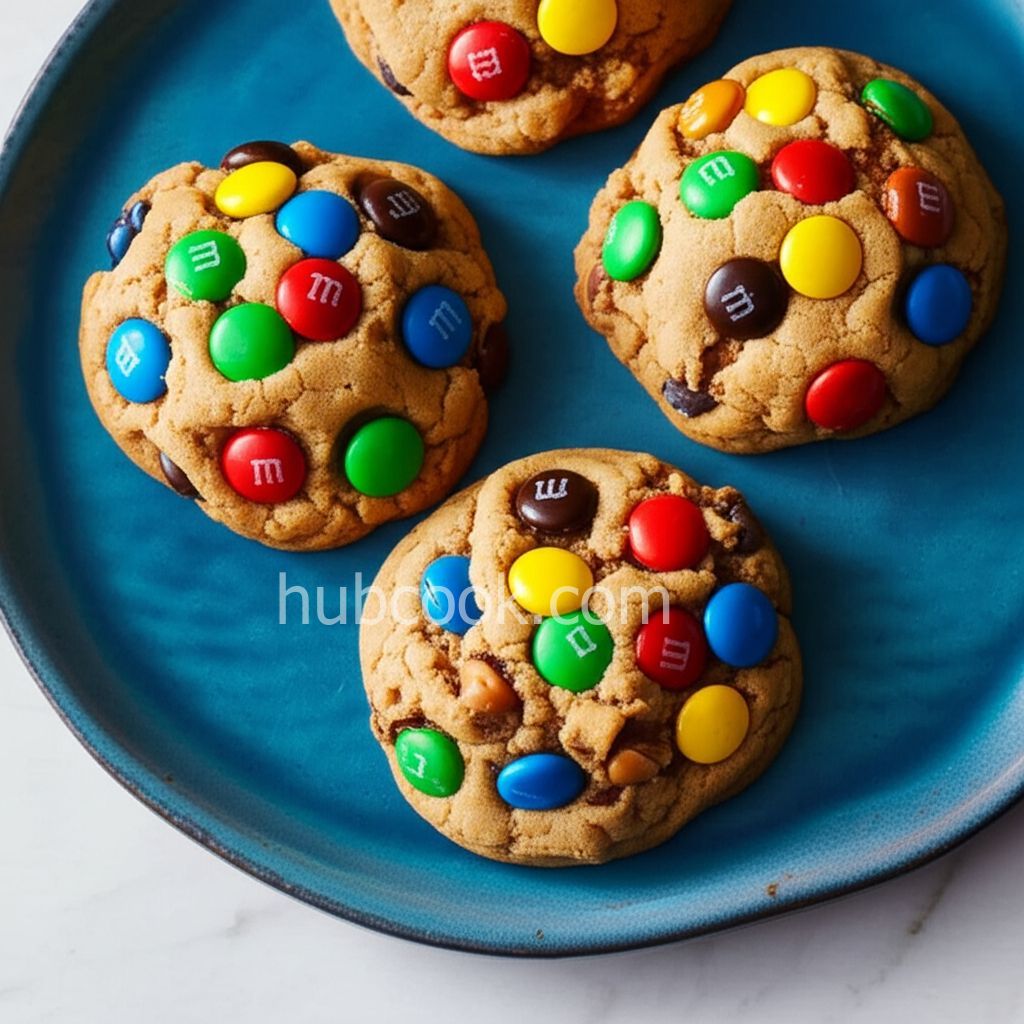 Peanut Butter M&M Cookies
