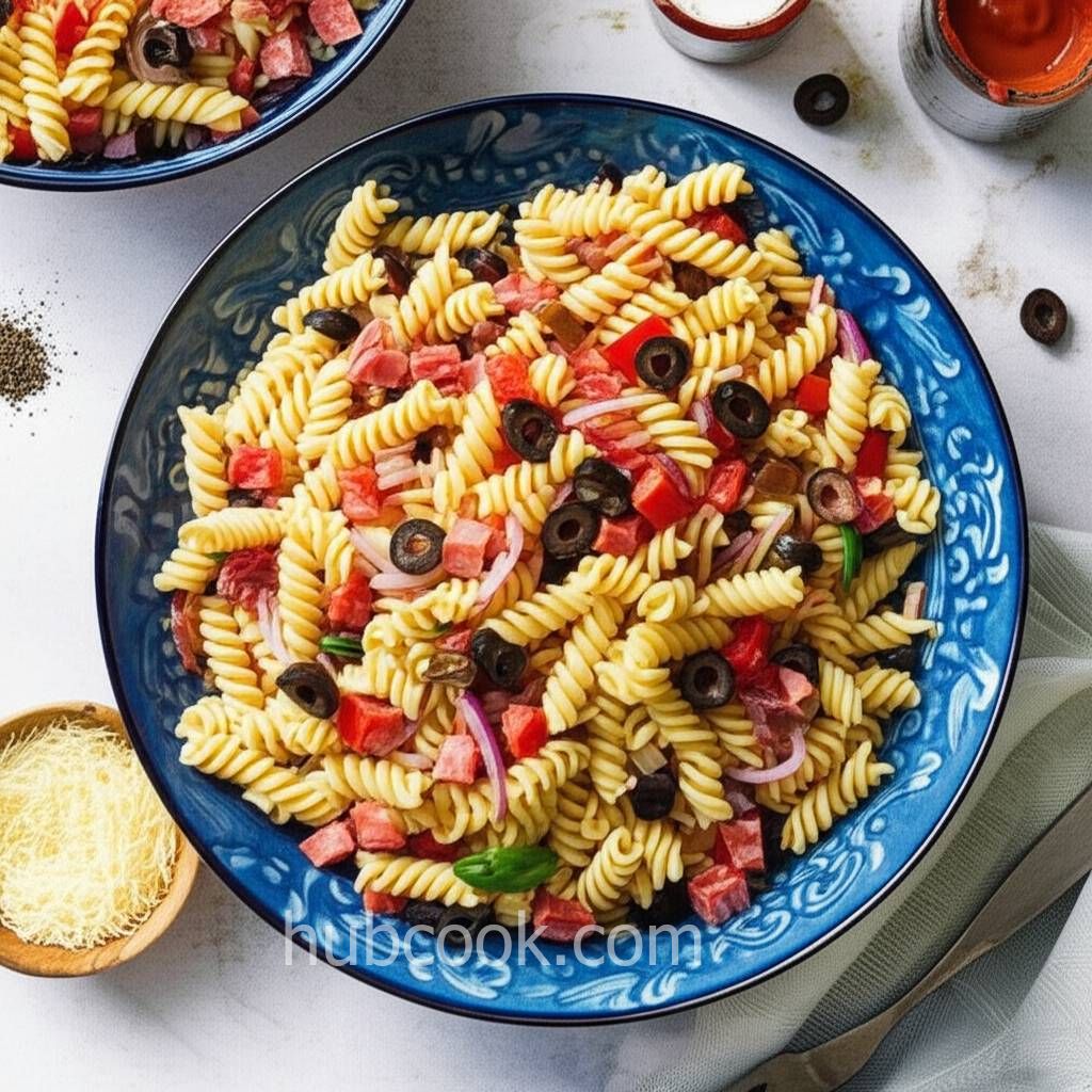 Salami Lover's Italian Pasta Salad