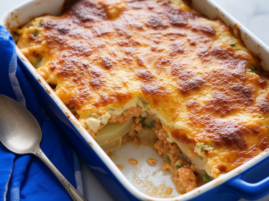 Salmon Casserole Surprise