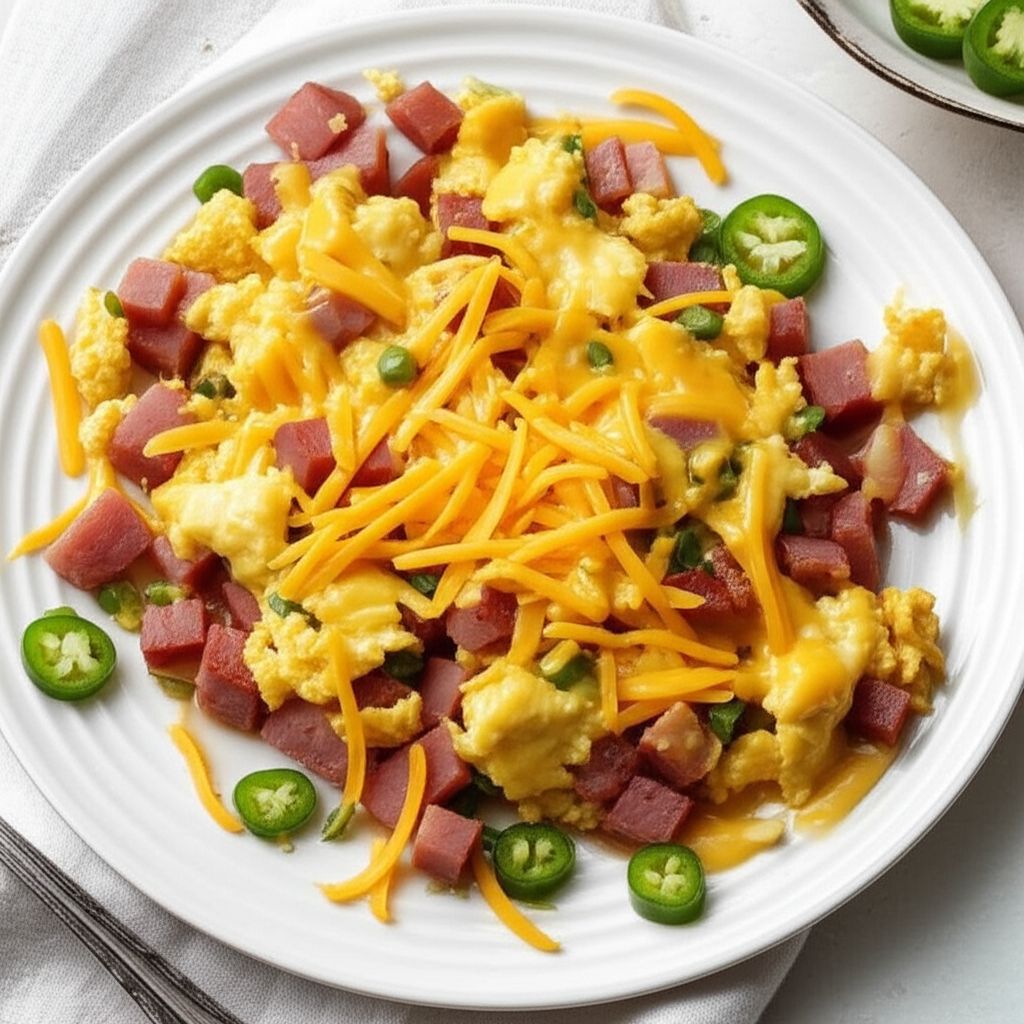 Sharon's Egg and Ham Scramble