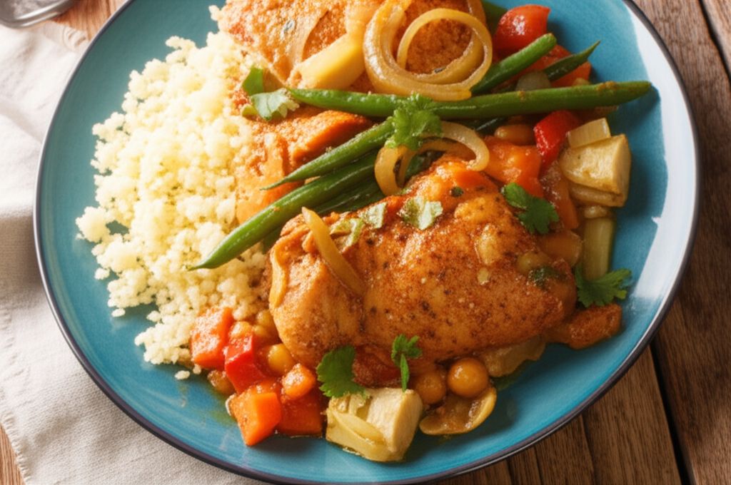 Slow Cooker Mediterranean Chicken and Vegetables