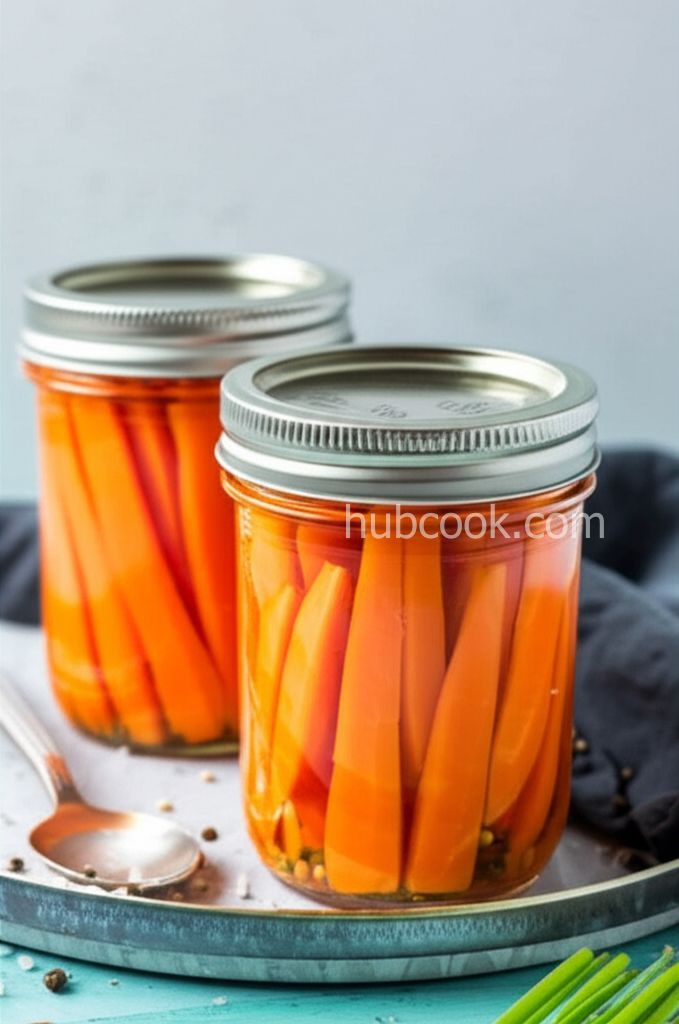 Vinegar Pickled Carrots
