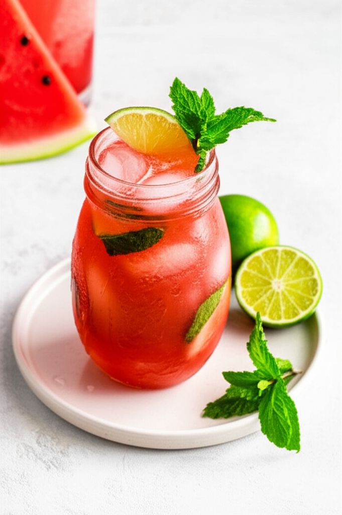 Watermelon Mojitos