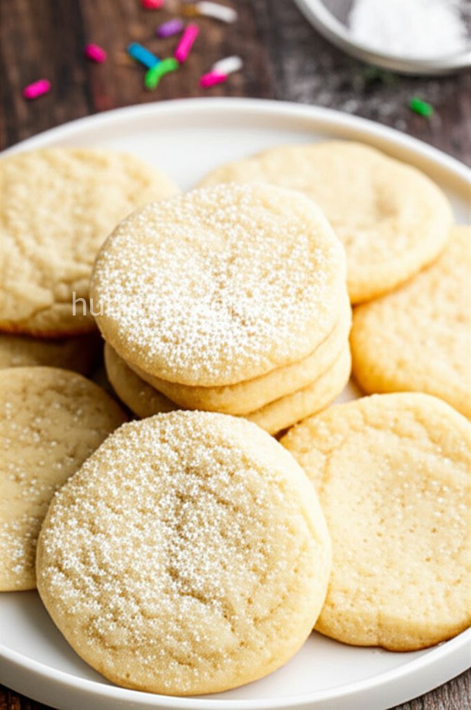 3 Ingredient Sugar Cookies