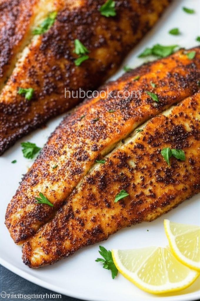 Cajun Blackened Redfish