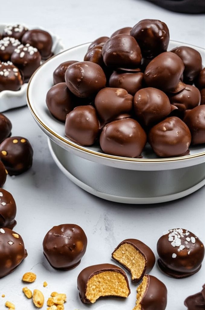 Chocolate-Covered Peanut Butter Balls