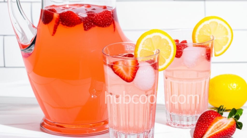Easy Strawberry Lemonade
