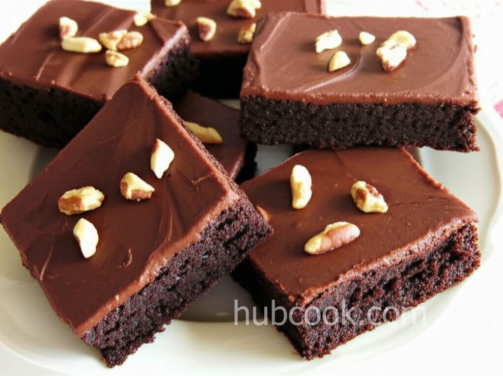 Frosted Zucchini Brownies