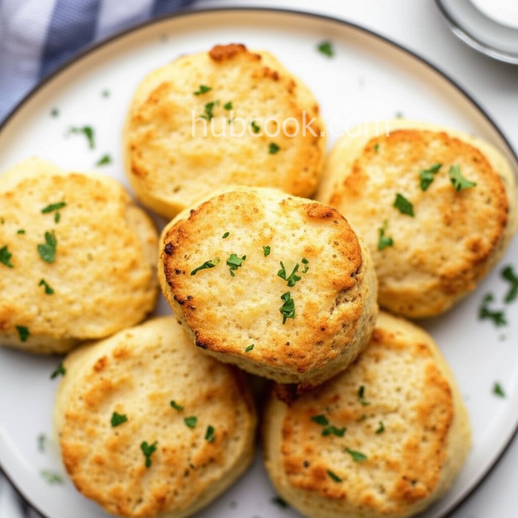 Garlic-Herb Butter Drop Biscuits