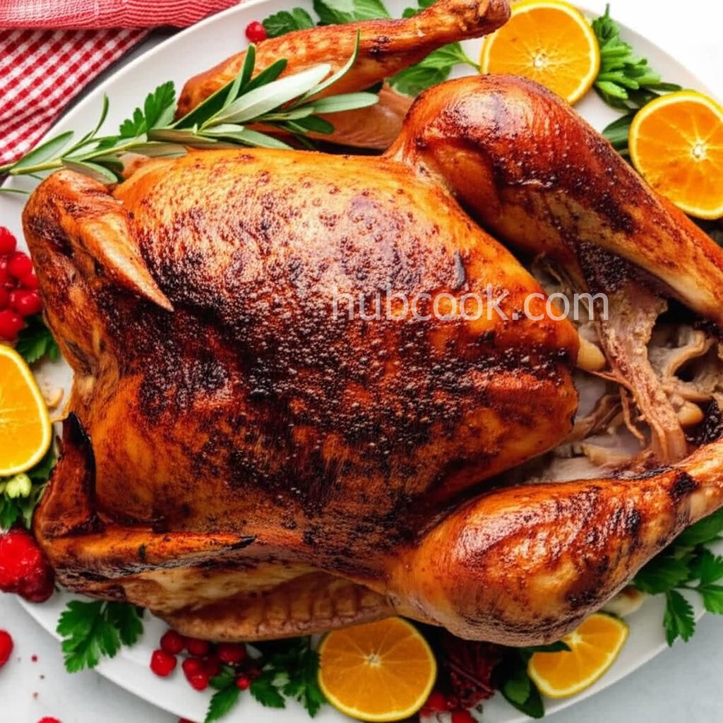 Grilled Whole Turkey