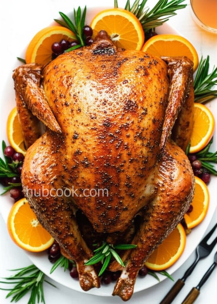 Holiday Turkey with Honey Orange Glaze