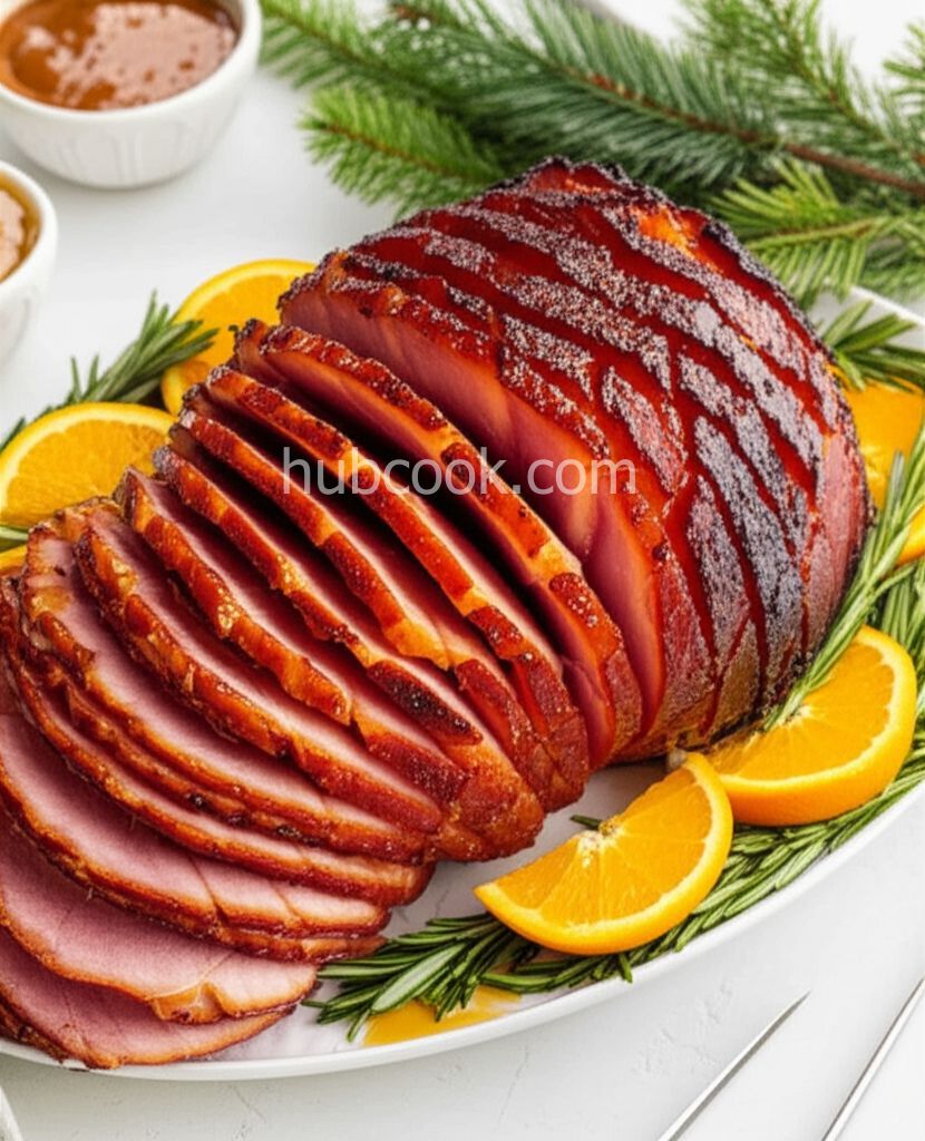 Honey-Orange Glazed Ham