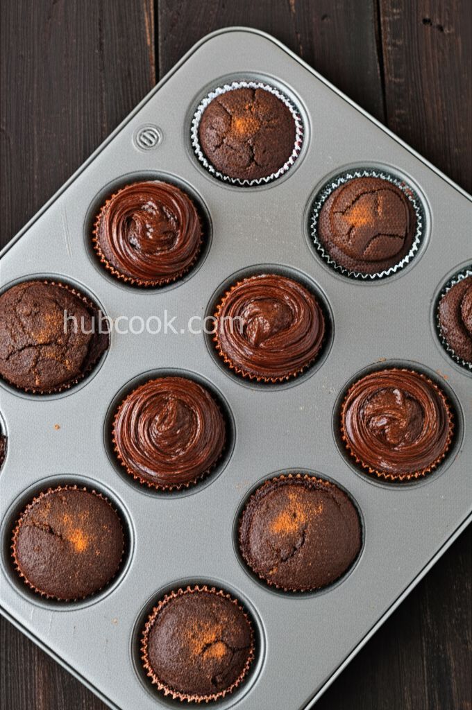 Rice Flour Mexican Chocolate Cupcakes (Gluten Free)