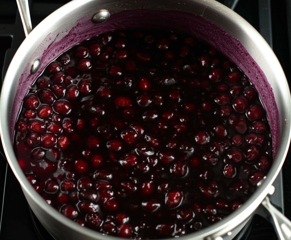 Saskatoon Berry Pie Filling