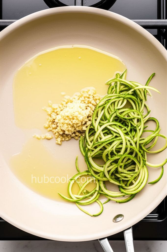 Shrimp Florentine with Zoodles