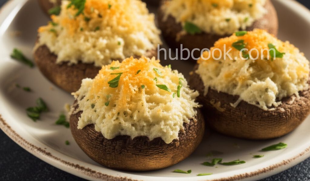 The Best Stuffed Mushrooms