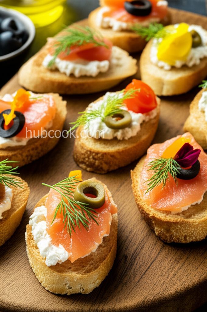 Canapes and Crostini